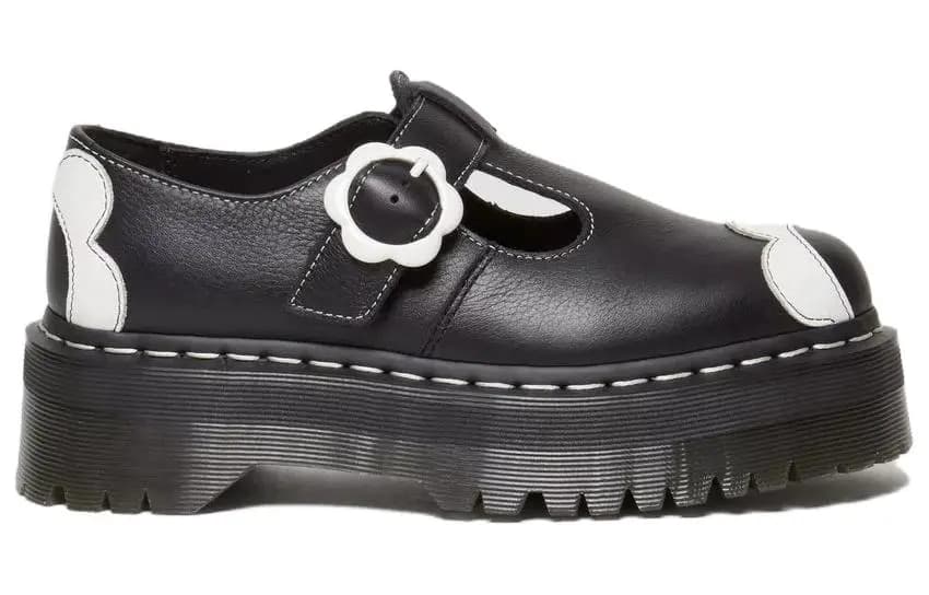 Dr. Martens Dəri Qadın Ayaqqabısı Qara 2