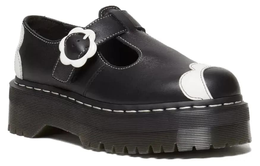 Dr. Martens Dəri Qadın Ayaqqabısı Qara 3