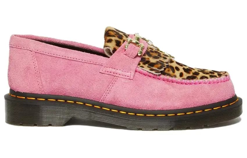 Dr. Martens Adrian Leopard-print Zamşa Loafer 2