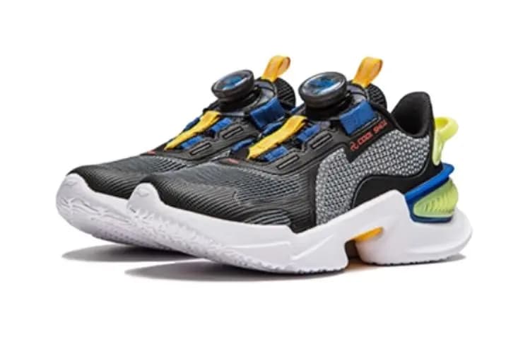 Li-Ning Kids Qingyue V2 Uşaq Qaçış Ayaqqabısı Qara 3