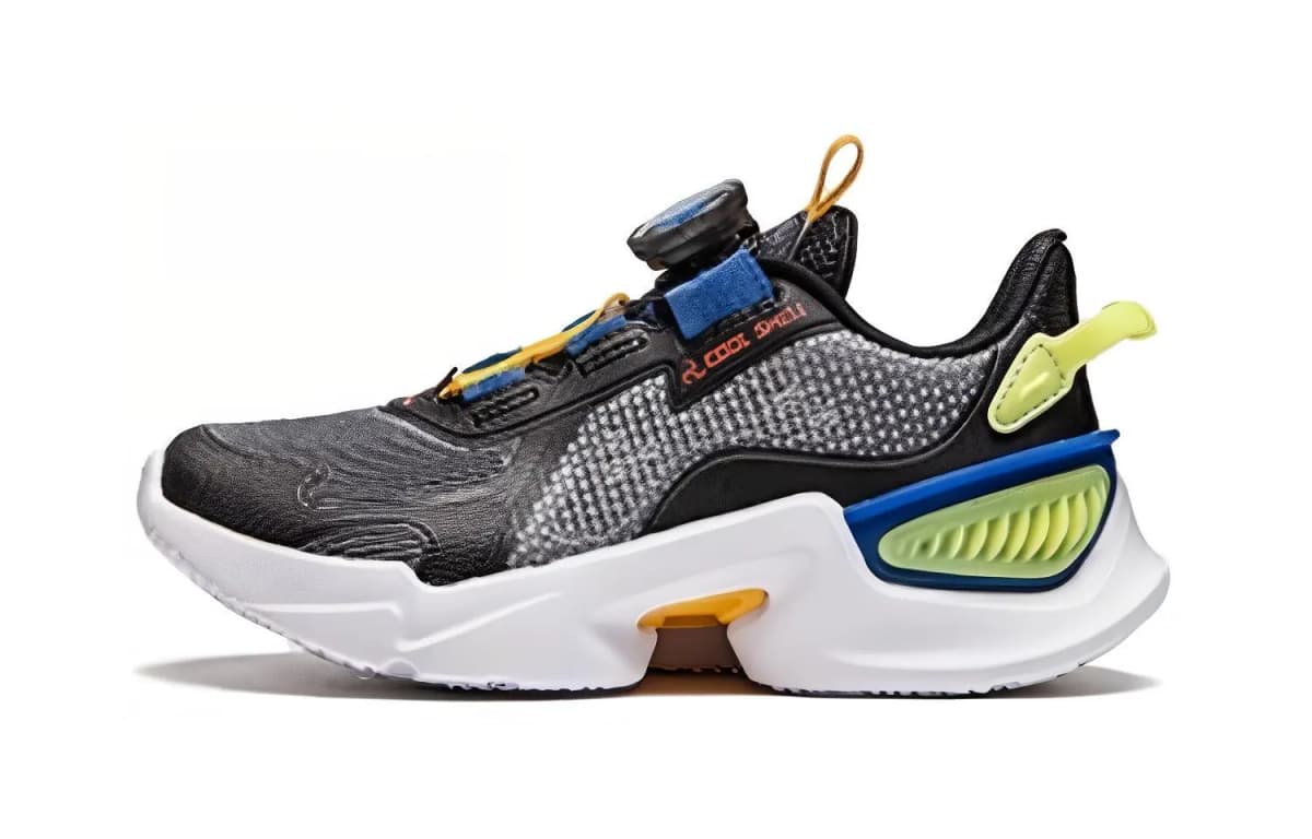 Li-Ning Kids Qingyue V2 Uşaq Qaçış Ayaqqabısı Qara
