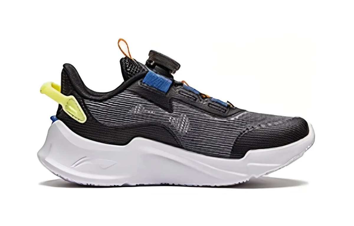Li-Ning Kids Qingyue V2 Uşaq Qaçış Ayaqqabısı Qara 2