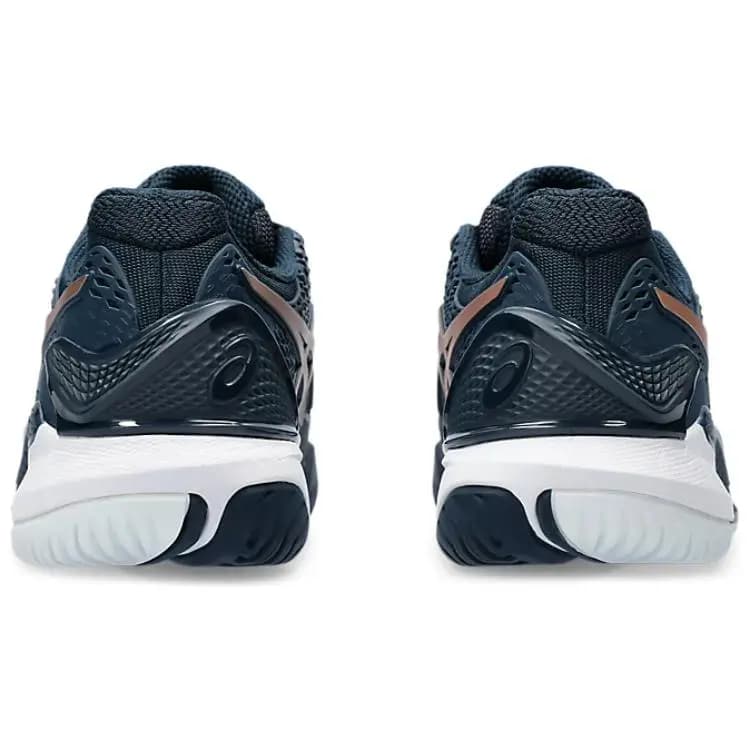Asics Gel Resolution 9 Qadın Göy/Qızılı 4