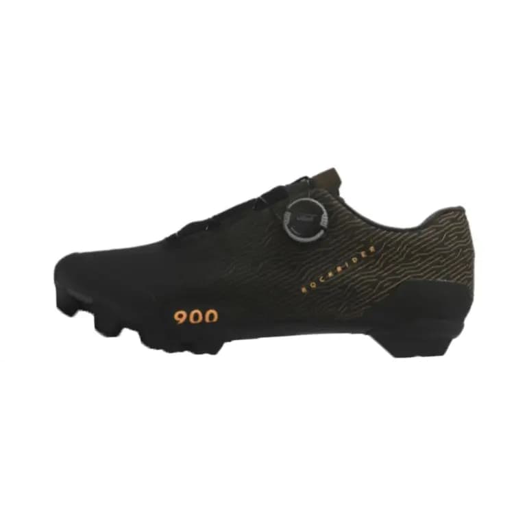 DECATHLON Kişi Velosiped Ayaqqabısı Qara/Narıncı