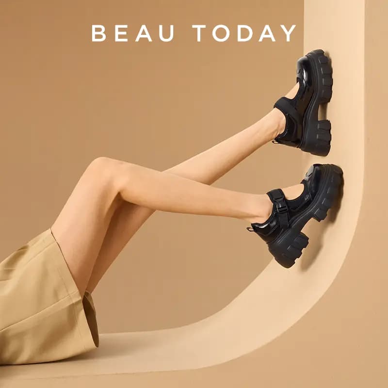 Beau Today Qadın Mary Jane Ayaqqabısı 6sm 14
