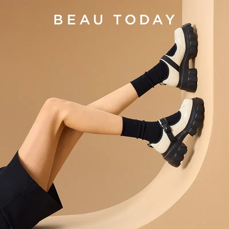 Beau Today Qadın Mary Jane Ayaqqabısı 6sm 7