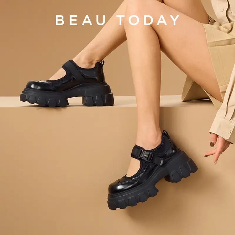 Beau Today Qadın Mary Jane Ayaqqabısı 6sm 13