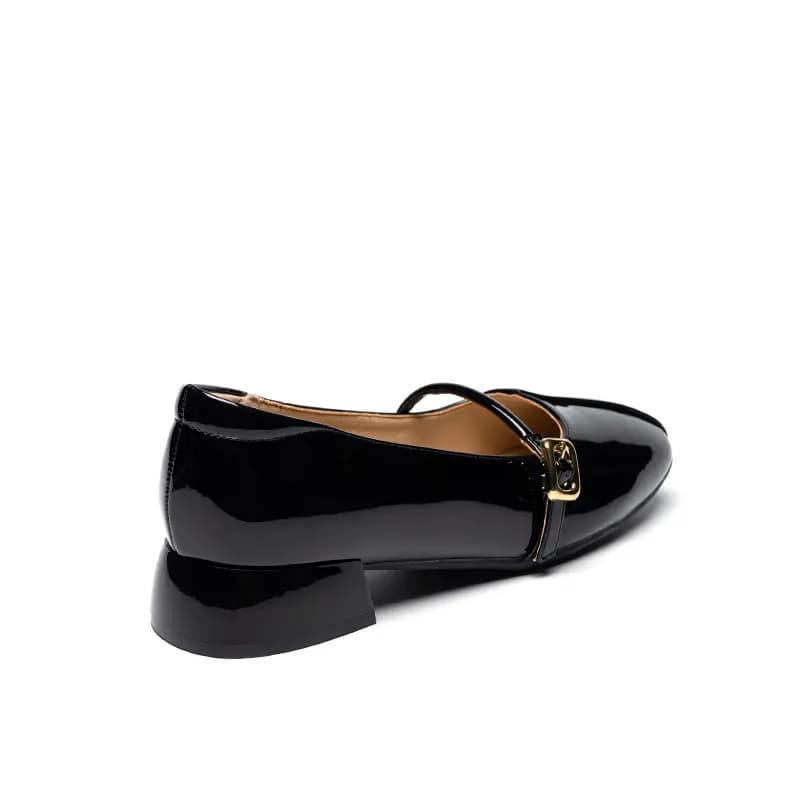 ZHR Chunky Heel Mary Jane Shoes 3cm Women's 17