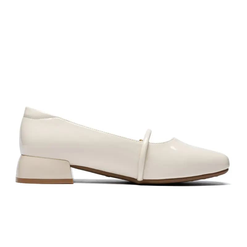 ZHR Chunky Heel Mary Jane Shoes 3cm Women's 8
