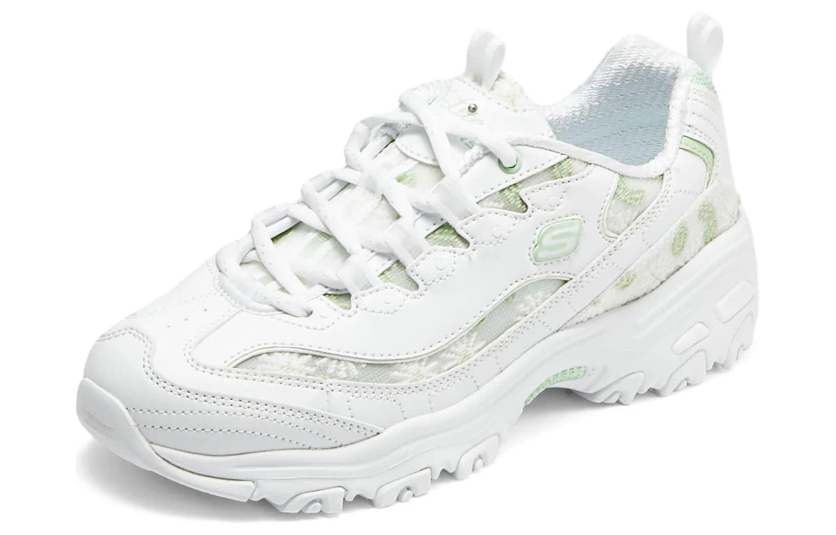 Skechers Flower Sea Bear Low-Top Chunky İdman Ayaqqabısı Qadın Yaşıl 5