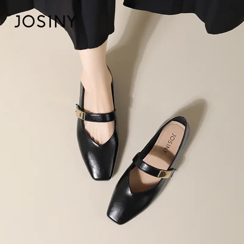 JOSINY Casual Elegance Mary Jane Shoes Women's 5