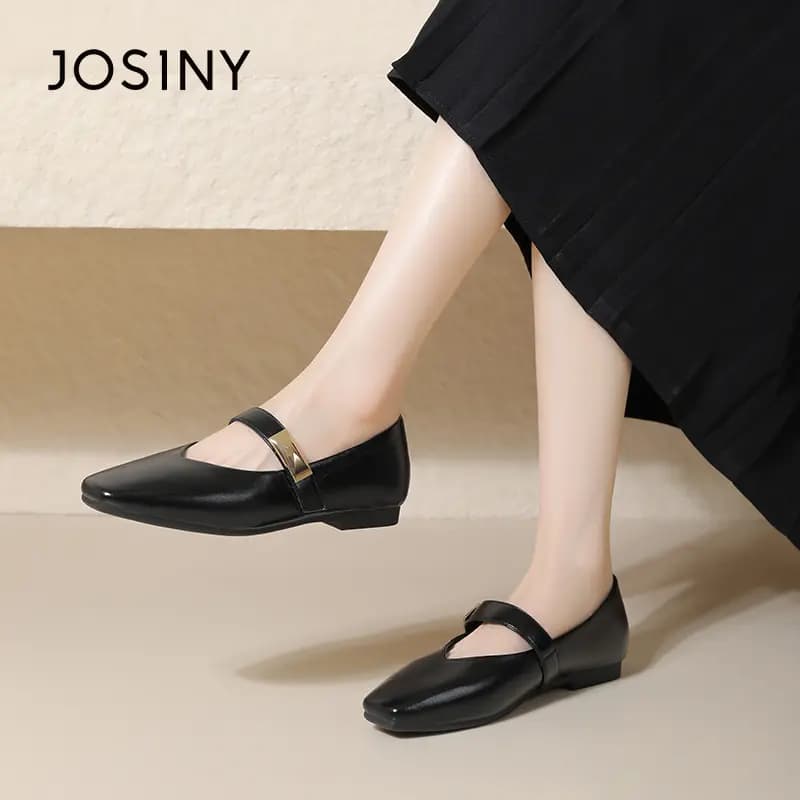 JOSINY Casual Elegance Mary Jane Shoes Women's 4