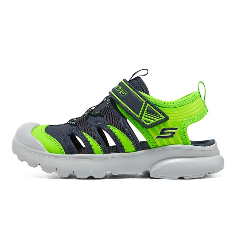 Skechers Uşaq Sandalı Mavi/Yaşıl