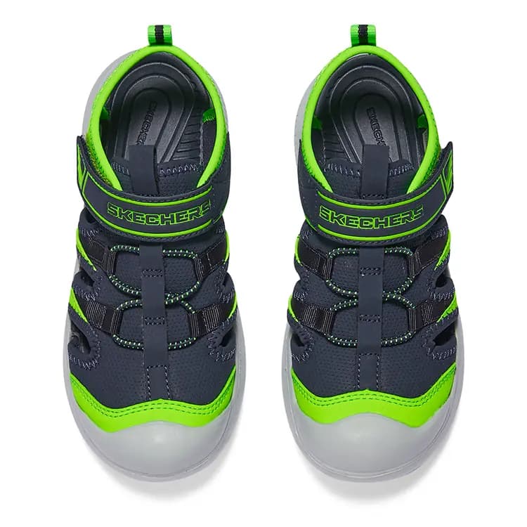 Skechers Uşaq Sandalı Mavi/Yaşıl 4