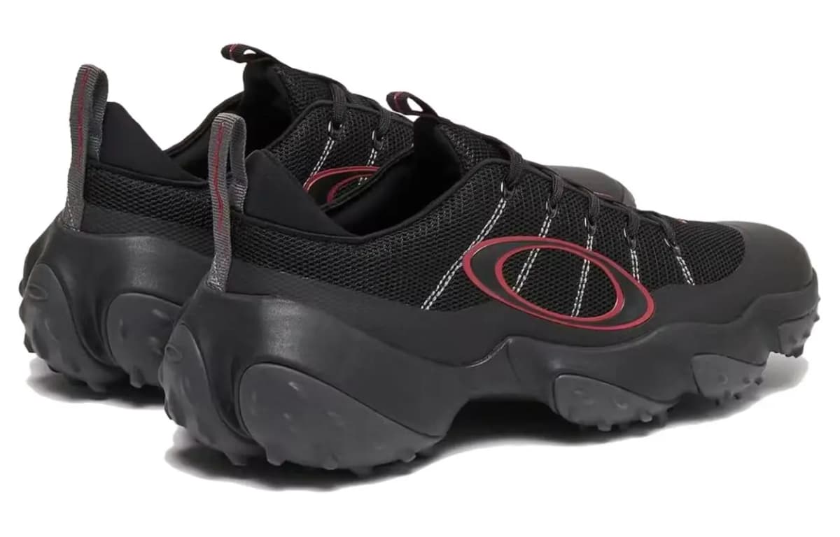 Oakley Edge Fle Golf Ayaqqabısı Kişi Qara/Qırmızı 3
