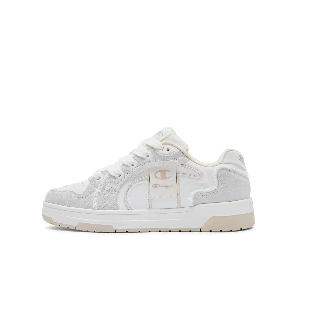 Champion Skateboard Shoes Unisex Low-Top Light Khaki