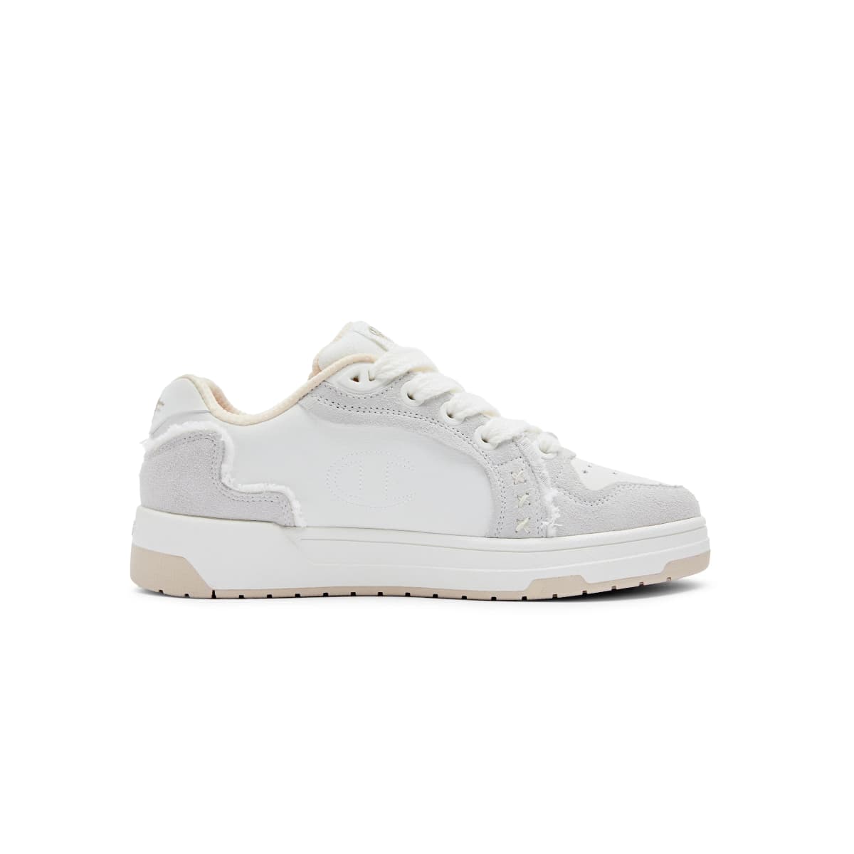 Champion Skateboard Shoes Unisex Low-Top Light Khaki 2