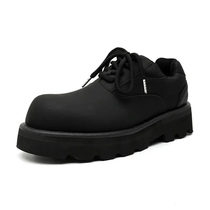 V ZERO FIVE Oversized Derby Shoes Casual Shoes Unisex Black British 12