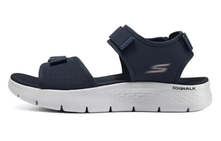 Skechers Go Walk Fle Kişi Beach Sandalet Mavi/Narıncı