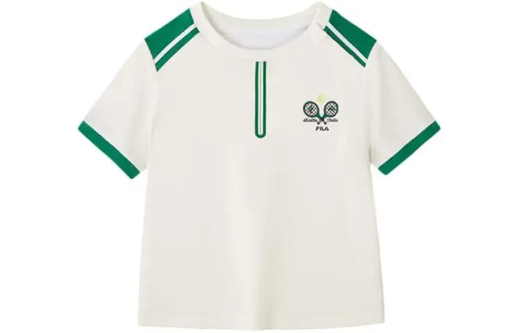 FILA KIDS T-shirt Jade/Ağ Uşaq