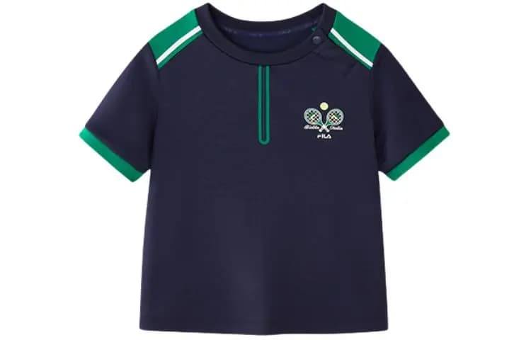 FILA KIDS T-Shirt Tünd Mavi Yeniyetmə