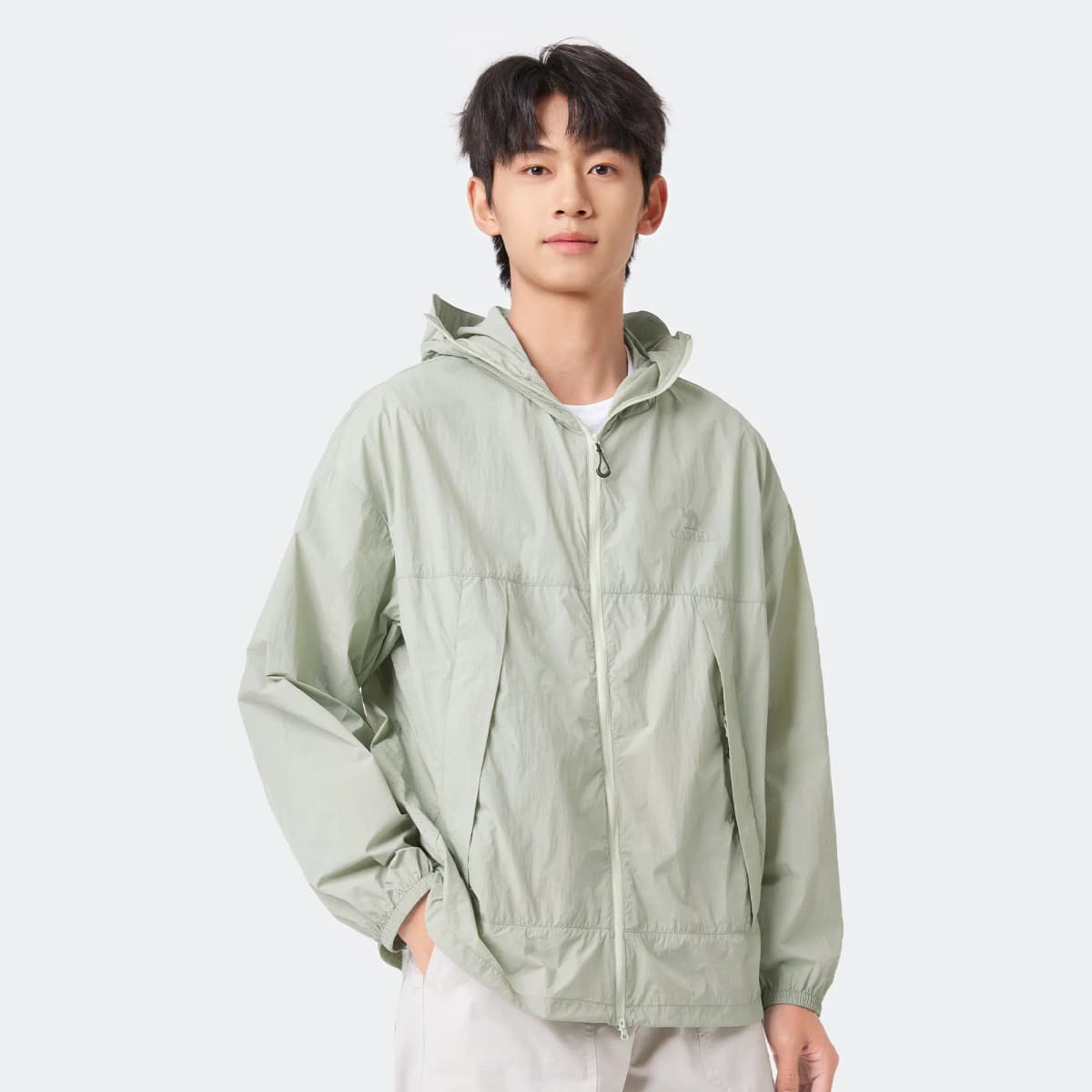 CAMEL Unisex Shadow Series Ice-Feel UPF100+ Yarn Lightweight Quick-Dry Sun Protection Jacket 26