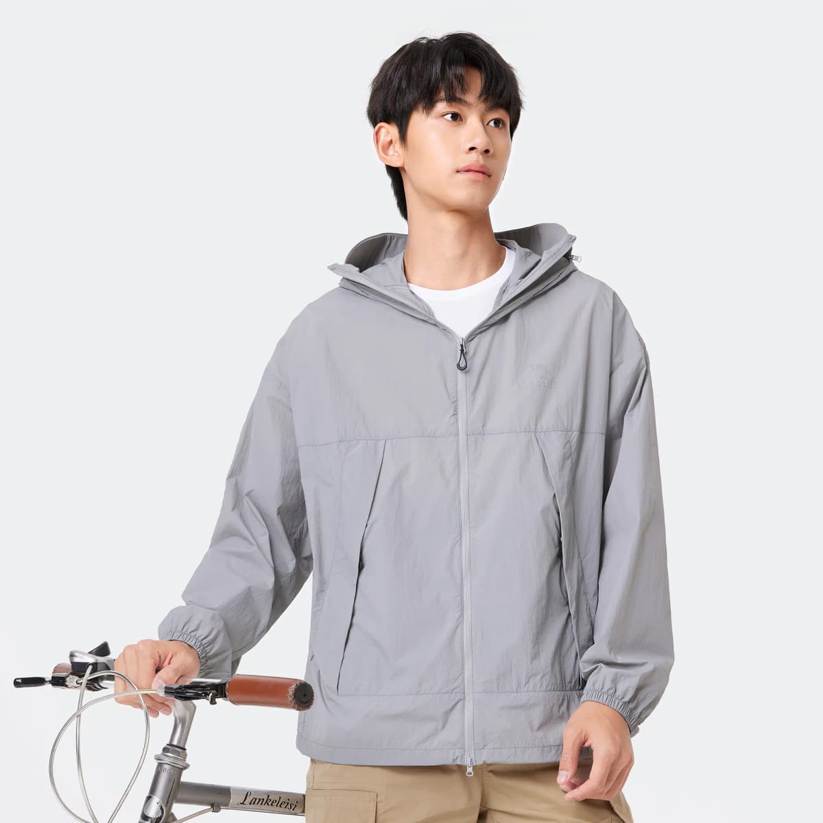 CAMEL Unisex Shadow Series Ice-Feel UPF100+ Yarn Lightweight Quick-Dry Sun Protection Jacket 35