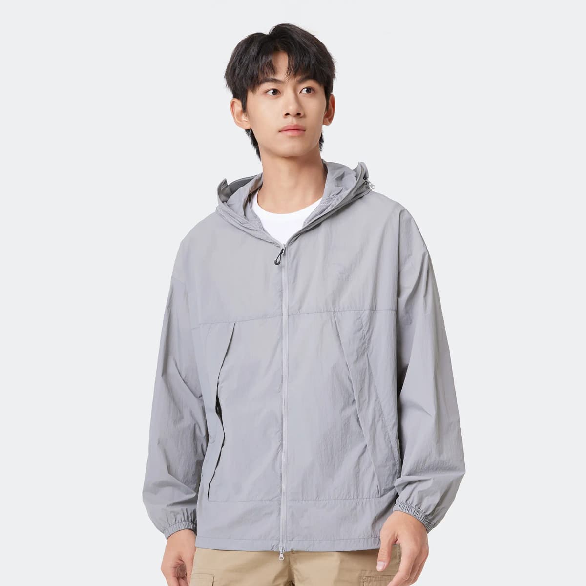 CAMEL Unisex Shadow Series Ice-Feel UPF100+ Yarn Lightweight Quick-Dry Sun Protection Jacket 33