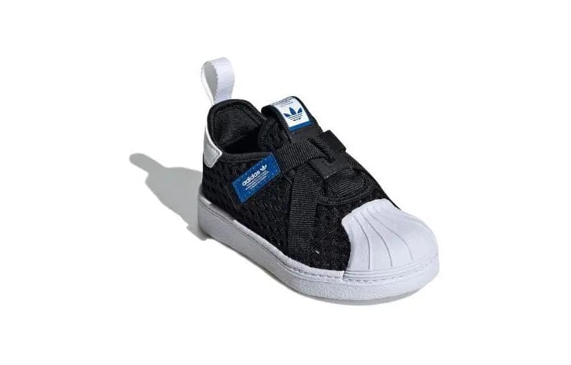 Adidas Originals SST 360 3.0 Uşaq Ayaqqabısı Qara/Ağ 3