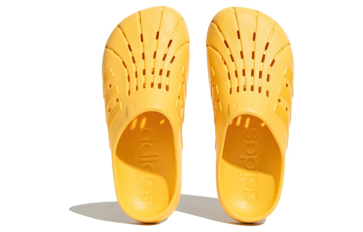 Adidas Adilette Clogs 'Yellow' 5