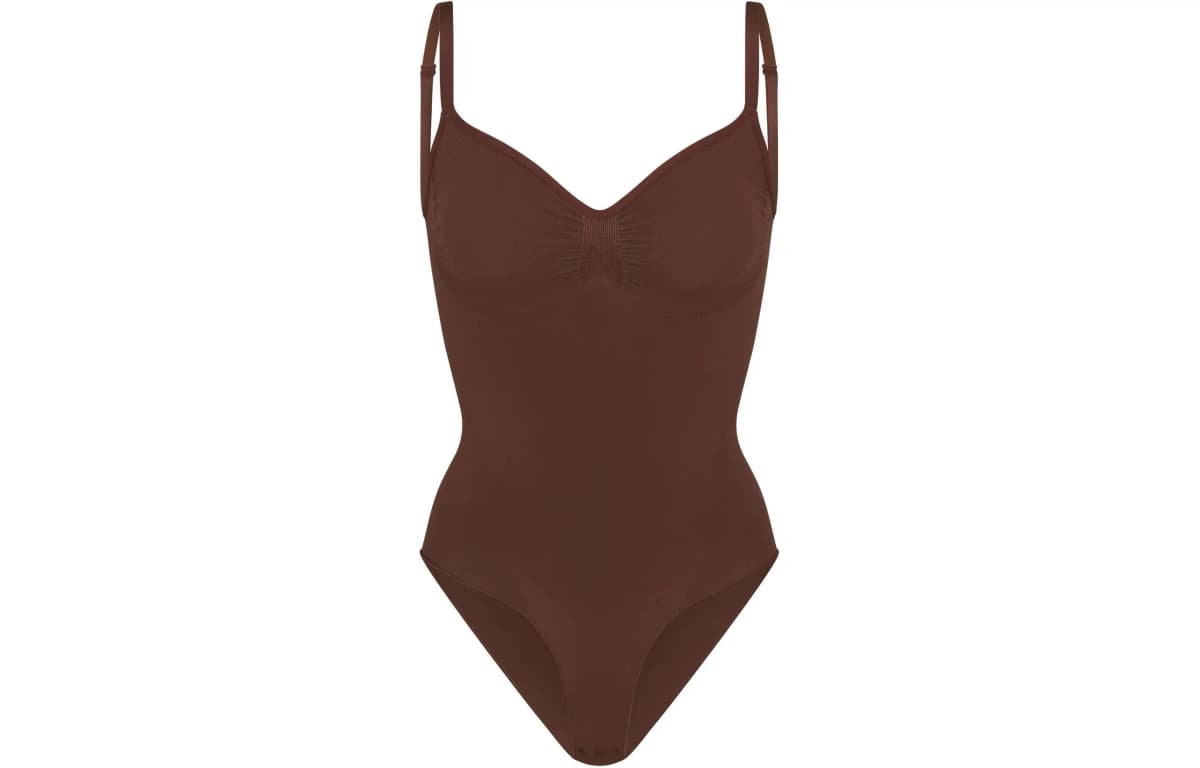 SKIMS SEAMLESS SCULPT BRIEF Qadın Bodisi Cocoa