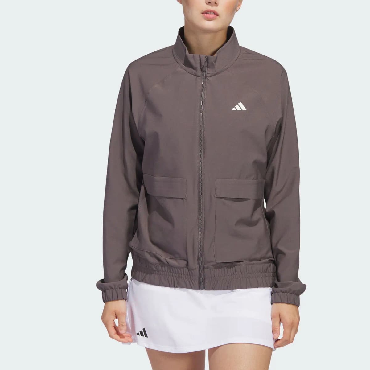 Adidas Ultimate365 Qadın Kurtkası Kömür Boz 2