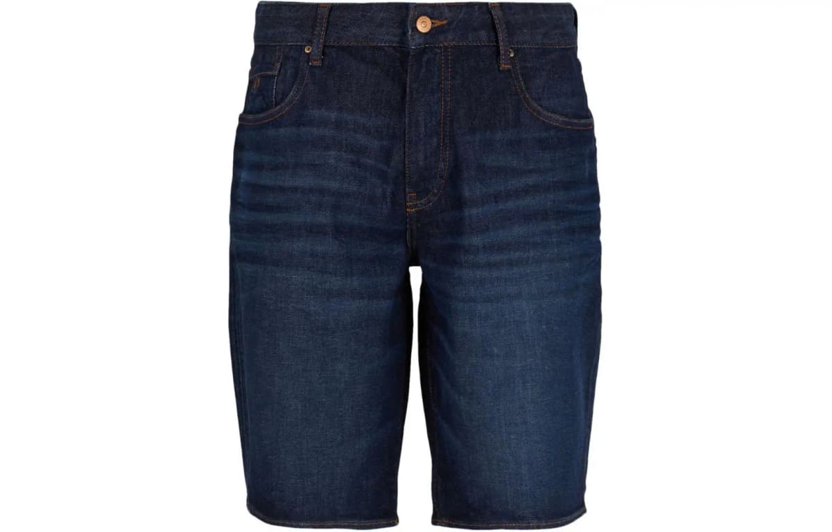 ARMANI EXCHANGE SS24 Kişi Denim Şort İndigo