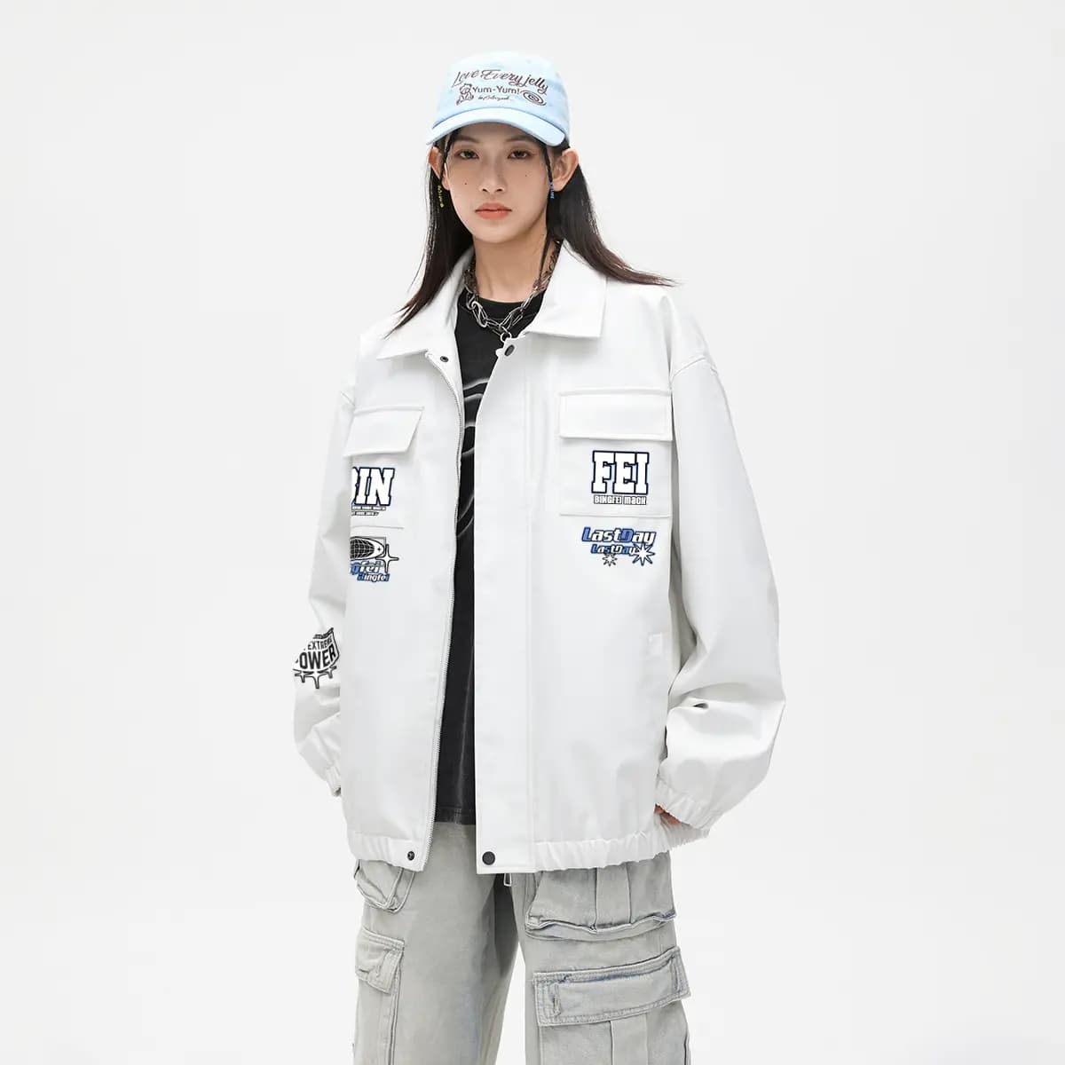 Ice Flying Leather Jacket Unisex 6