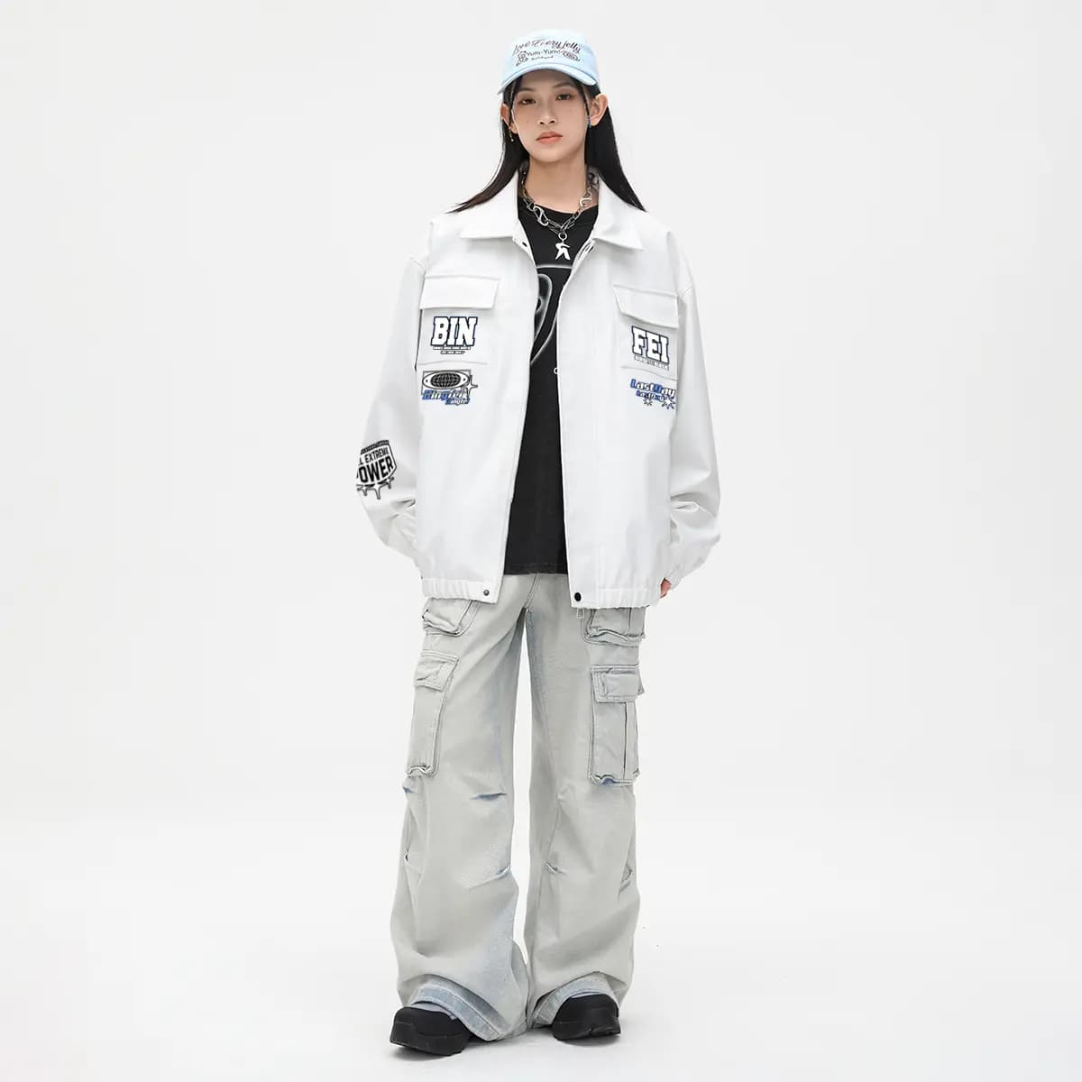 Ice Flying Leather Jacket Unisex 4