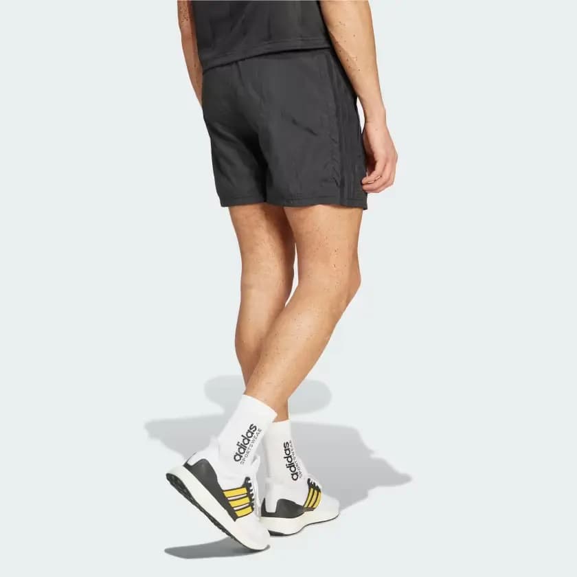 adidas Tiro Lightweight Woven Shorts Solid Color Logo Woven Sports Shorts Men's Black 3