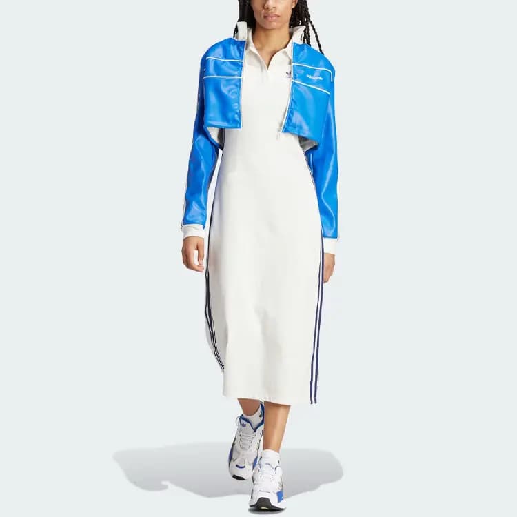 adidas originals Premium Originals Qadın Donu Ağ 4