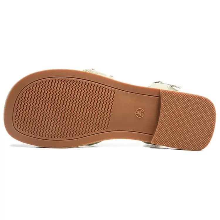 DUSTO PU Comfortable Lightweight Breathable Versatile Height-Increasing One-Strap Sandals Women's 15