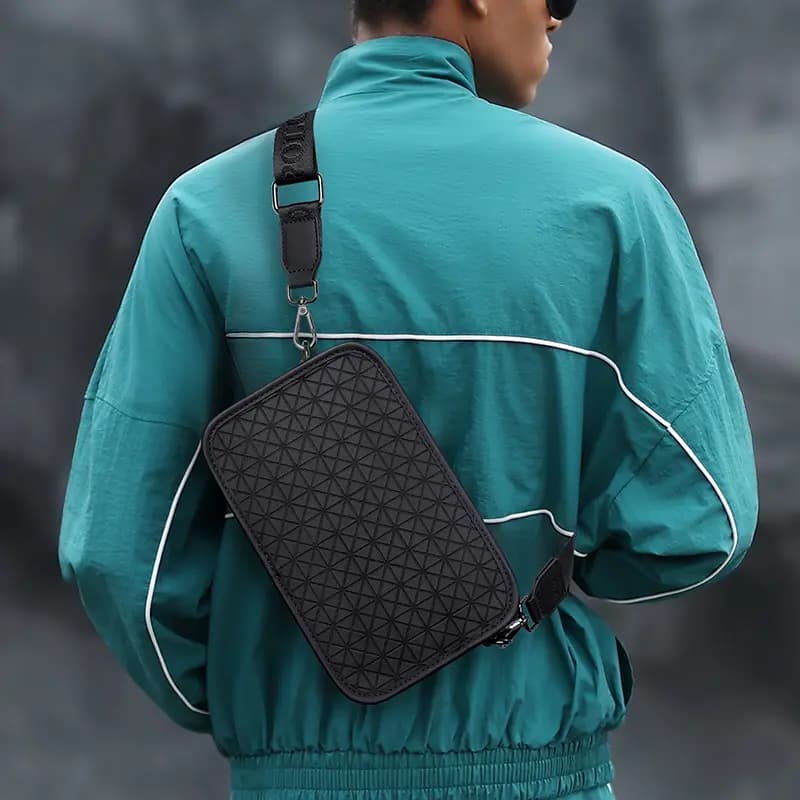 POLO Çiyin Çantası Unisex Qara 7