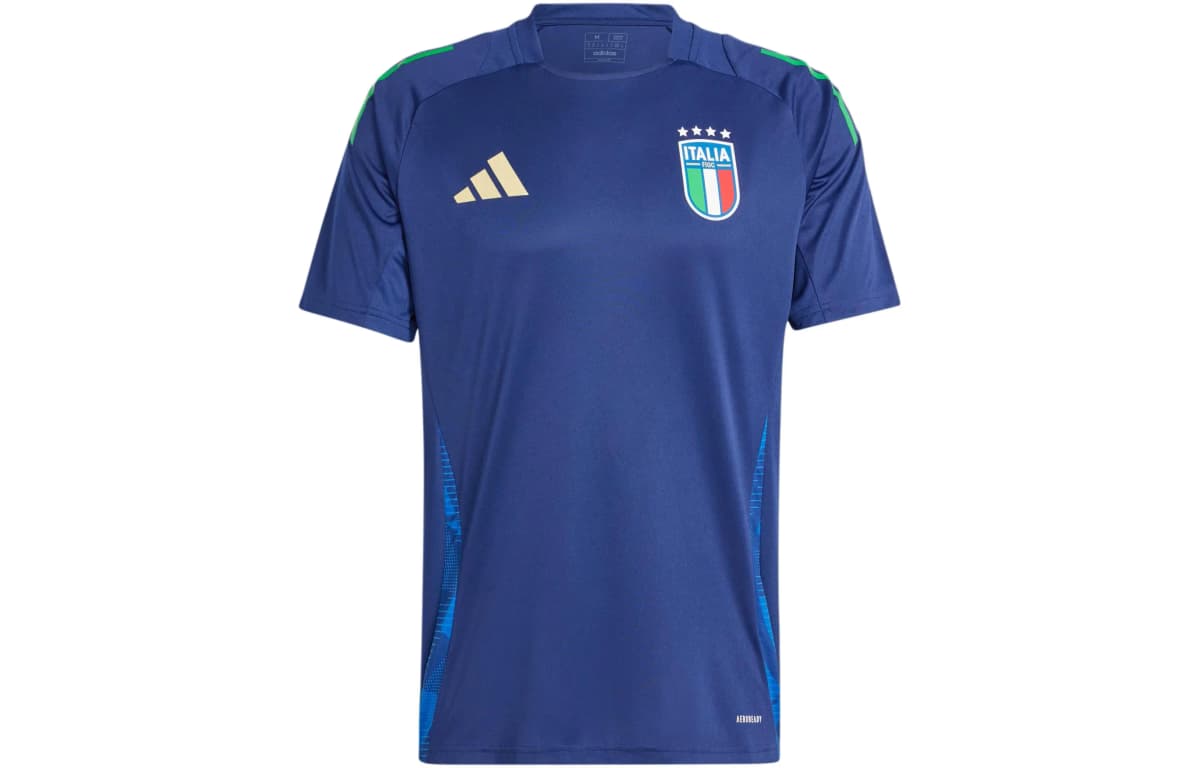 Adidas Italy Tiro 24 Competition Training Jersey Soccer Jerseys Men's Midnight Blue