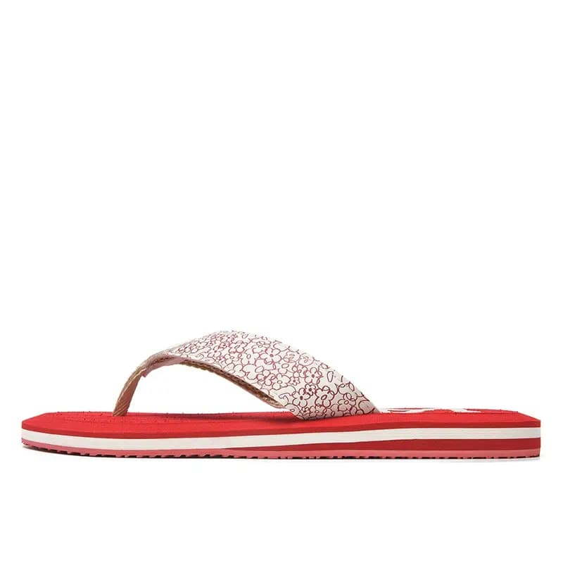 Lee Rəngli Flip Flops Qırmızı Kişi