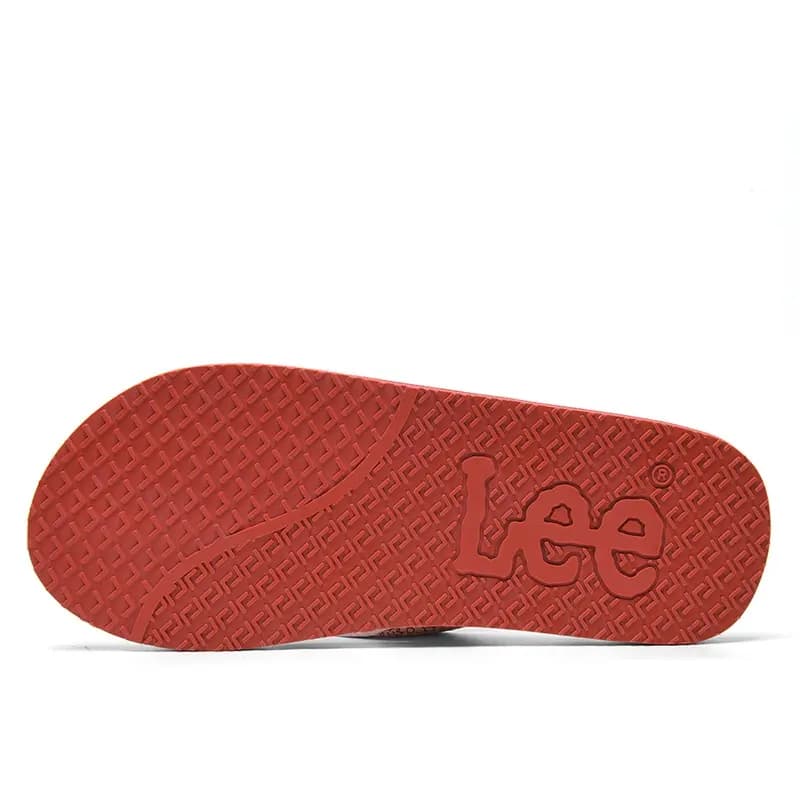 Lee Rəngli Flip Flops Qırmızı Kişi 4