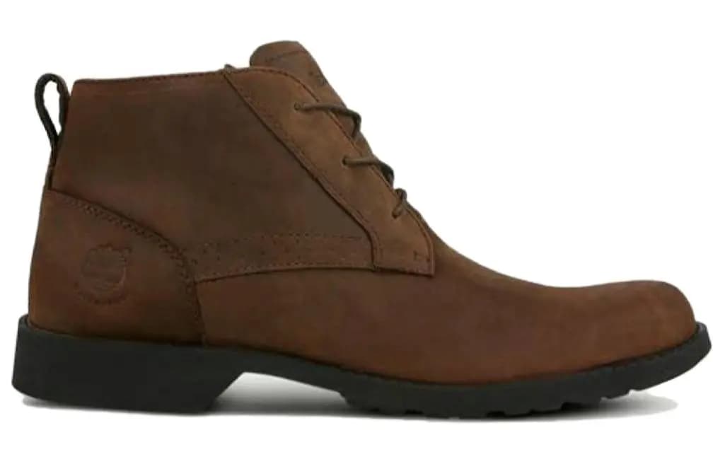 Timberland Fitchburg Waterproof Chukka Çəkmə Dark Brown Nubuck 2