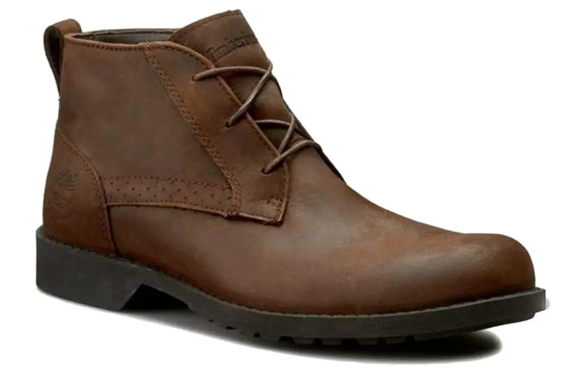 Timberland Fitchburg Waterproof Chukka Çəkmə Dark Brown Nubuck 3