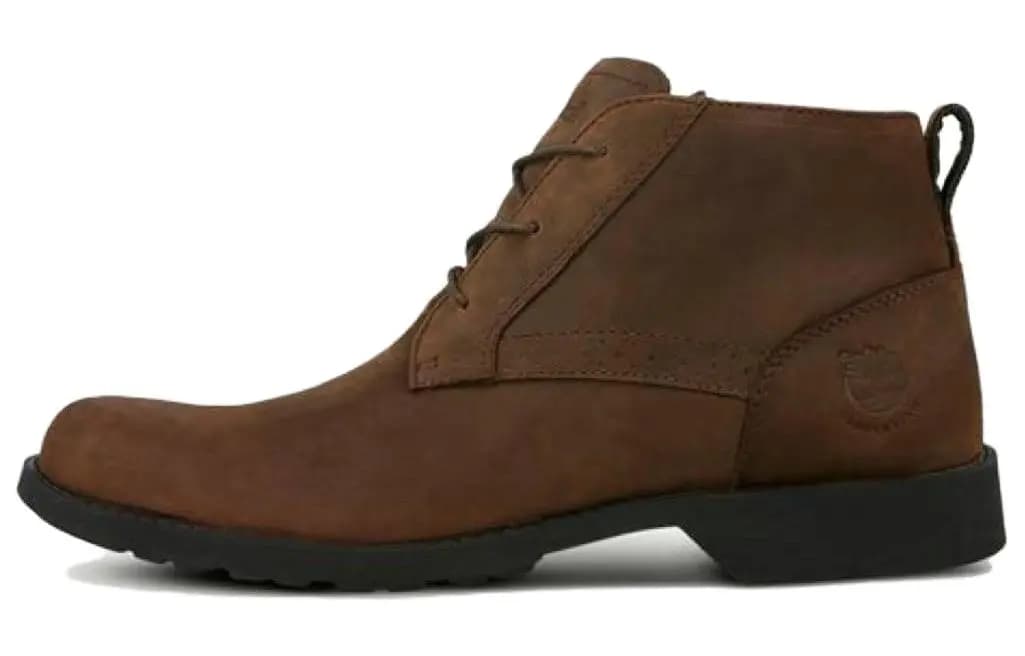 Timberland Fitchburg Waterproof Chukka Çəkmə Dark Brown Nubuck