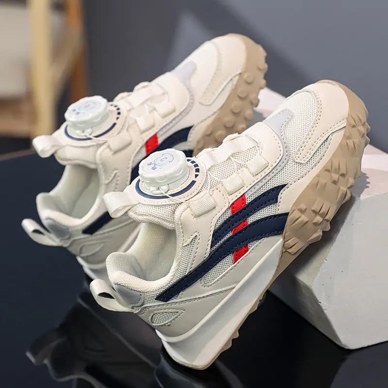 BOBDOG Anti-Slip And Wear-Resistant Breathable Low-Top Kids' Running Shoes Kids' 9