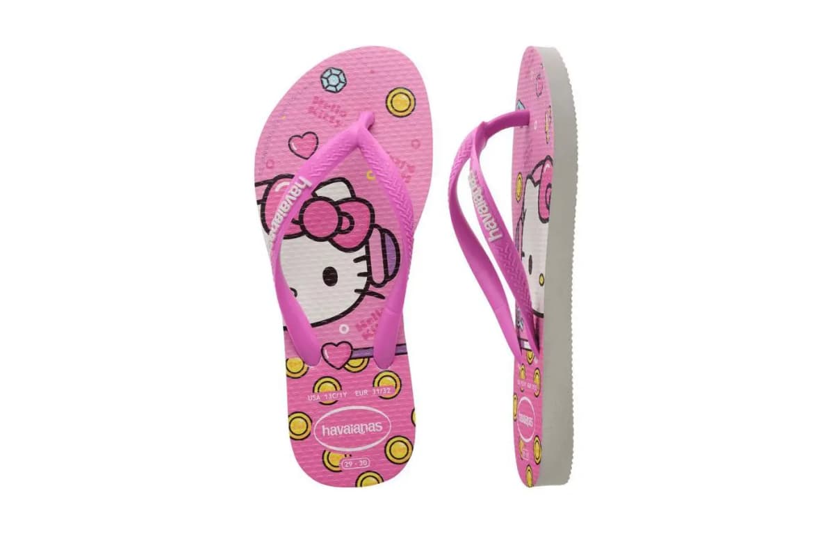 Havaianas Kids Slim Hello Kitty Uşaq Şipeti Çəhrayı 5