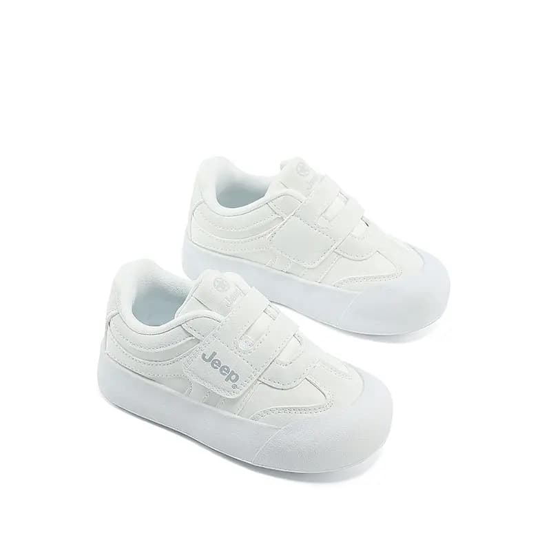 Children's Jeep Shock-Absorbing Wear-Resistant Comfortable Casual Skate Shoes Low Top Off-White 3