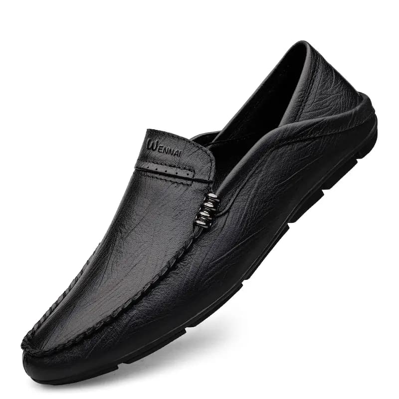 Wen Nai Beanie Shoes Men's Black 3