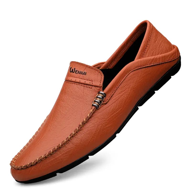 Wen Nai Beanie Shoes Men's Light Brown 3